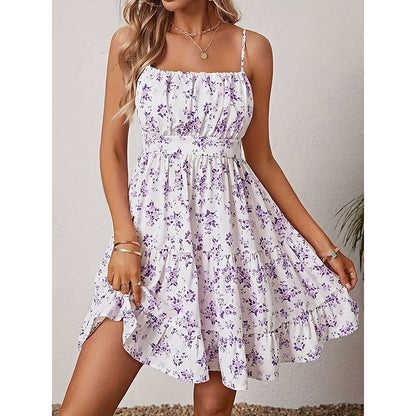 BloomMuse Smocked Mini Dress