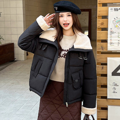 Lumière Plush Down Coat