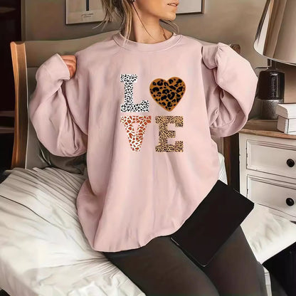 WildHeart Plus-Size Leopard Sweater