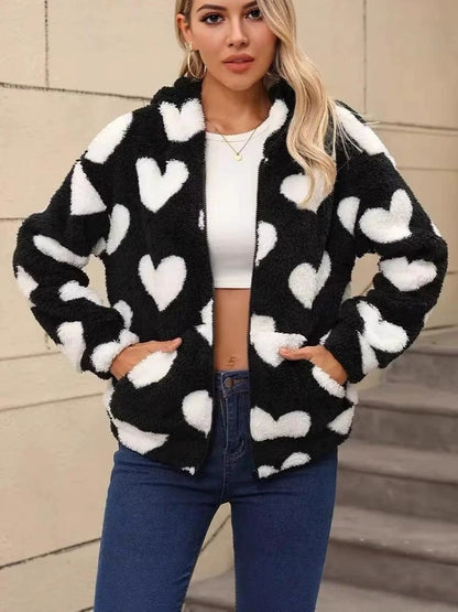 CozyCloud Double-Sided Plush Hoodie