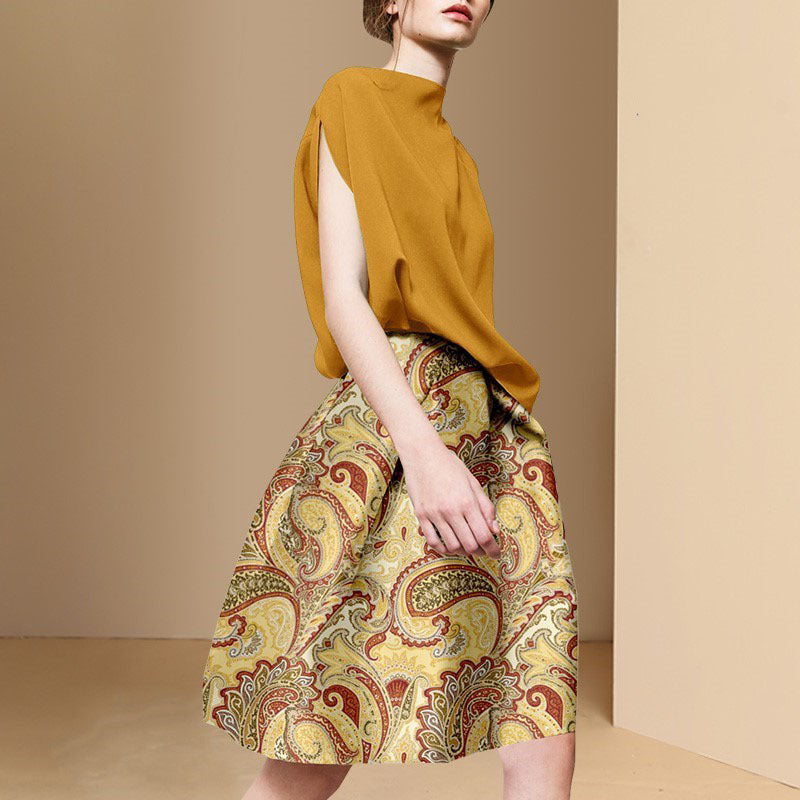 Real Silk  Silk Two-piece Suit Is Fashionable And Foreign