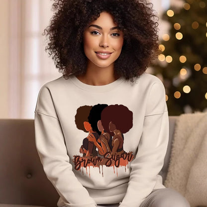 PrintEase Round-Neck Sweater