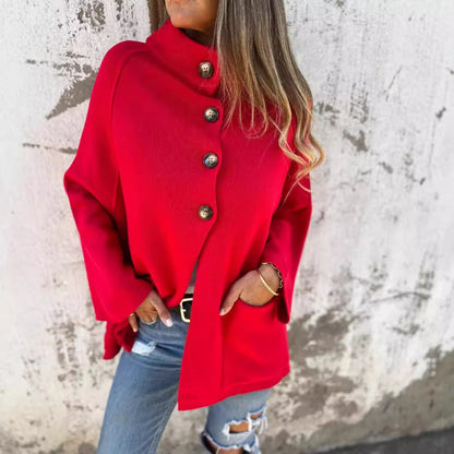 Women's Lapel Long Sleeve Cardigan Jacket Women