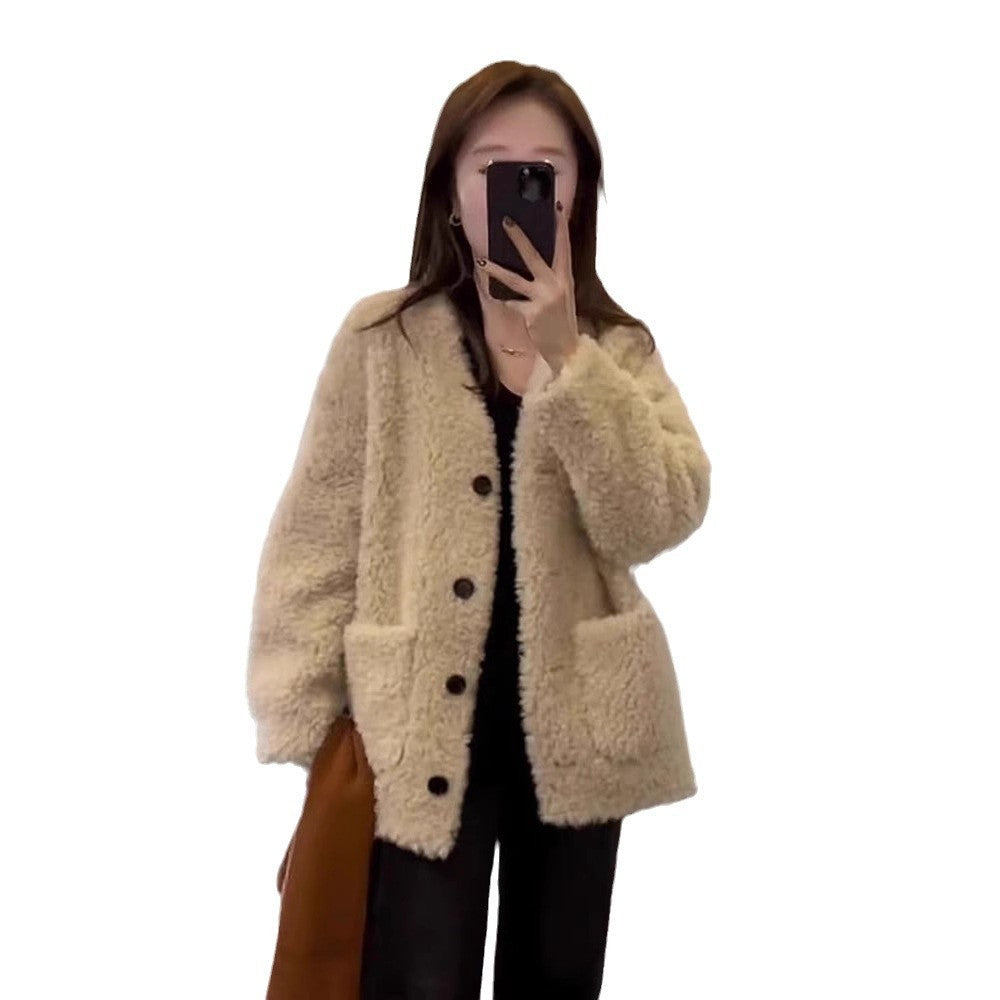 LuxeLamb Cozy Top Coat