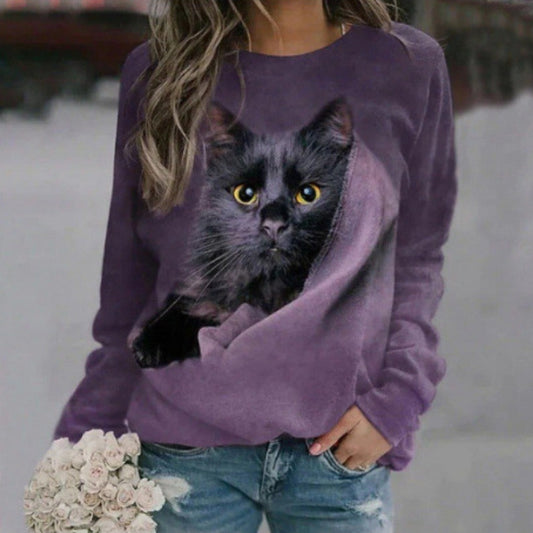 Purrfect Charm 3D Sweater