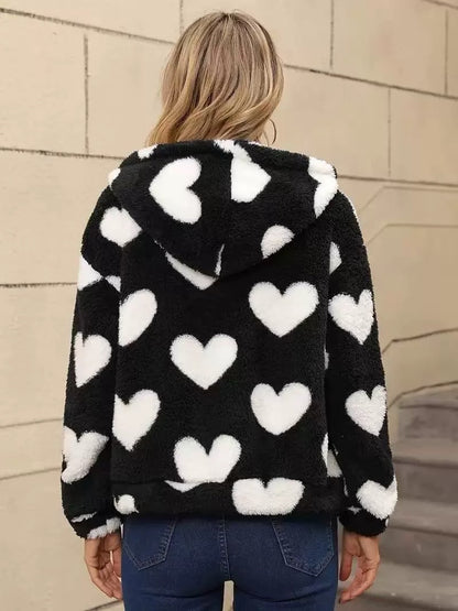 CozyCloud Double-Sided Plush Hoodie
