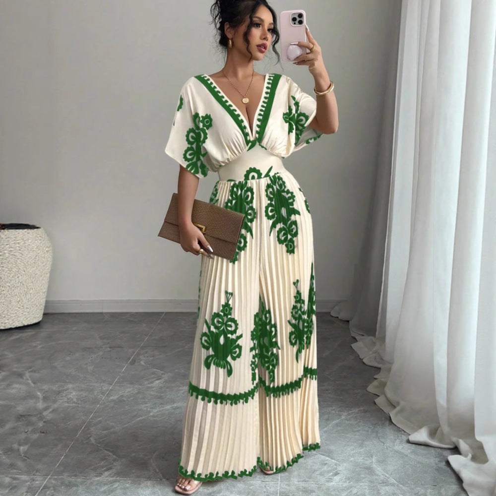 Lazara Print Jumpsuit