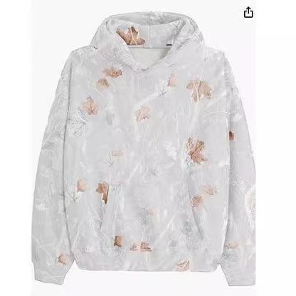 CamoCozy Oversized Wool Hoodie