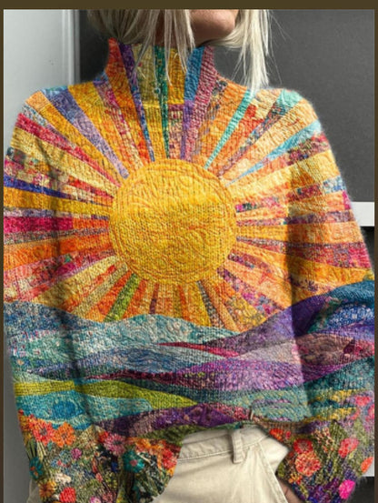 FrostMuse High Neck Sweater