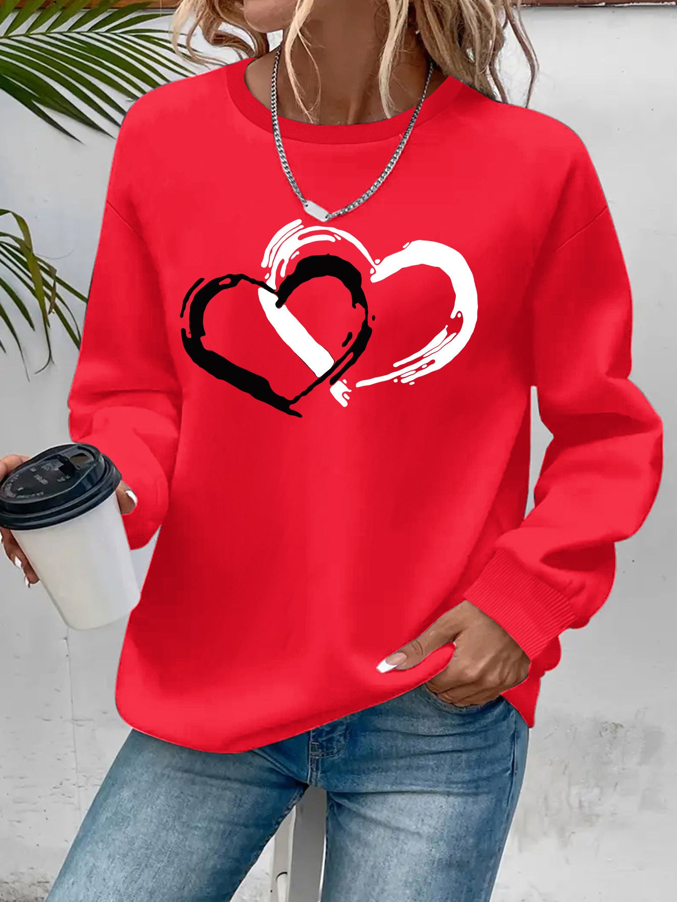 SweetHeart Charm Sweatshirt