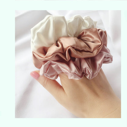 22 M Silk Medium Size 3cm Large Intestine Ring Silk Headdress Flower