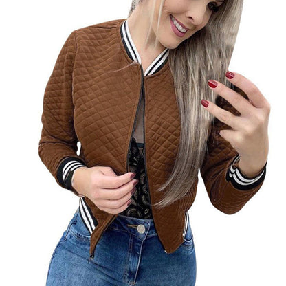 StriveEdge Contrast Baseball Jacket