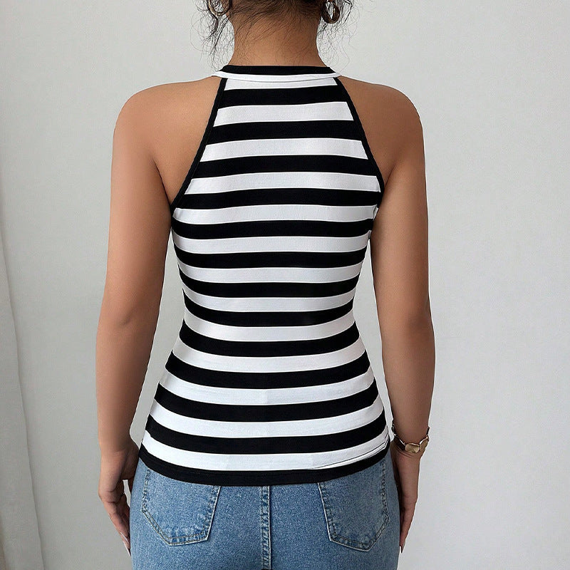 Stria Mode Sleeveless Jumper