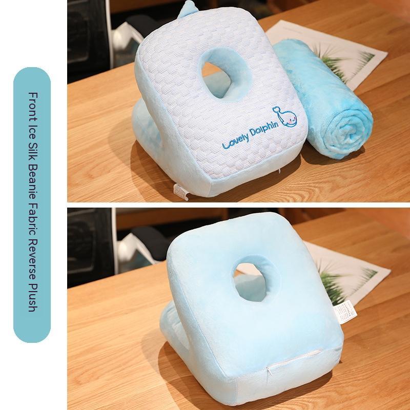 Ice Silk Pillow Primary School Students Lunch Break Office Cushion