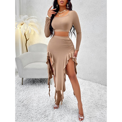 Soleira Nights Ruffle Skirt Set