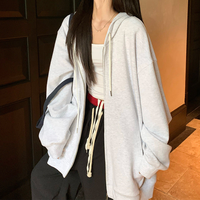KoraZip™ Hooded Sweater Coat