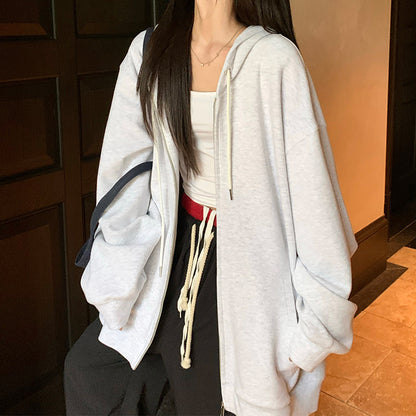 KoraZip™ Hooded Sweater Coat