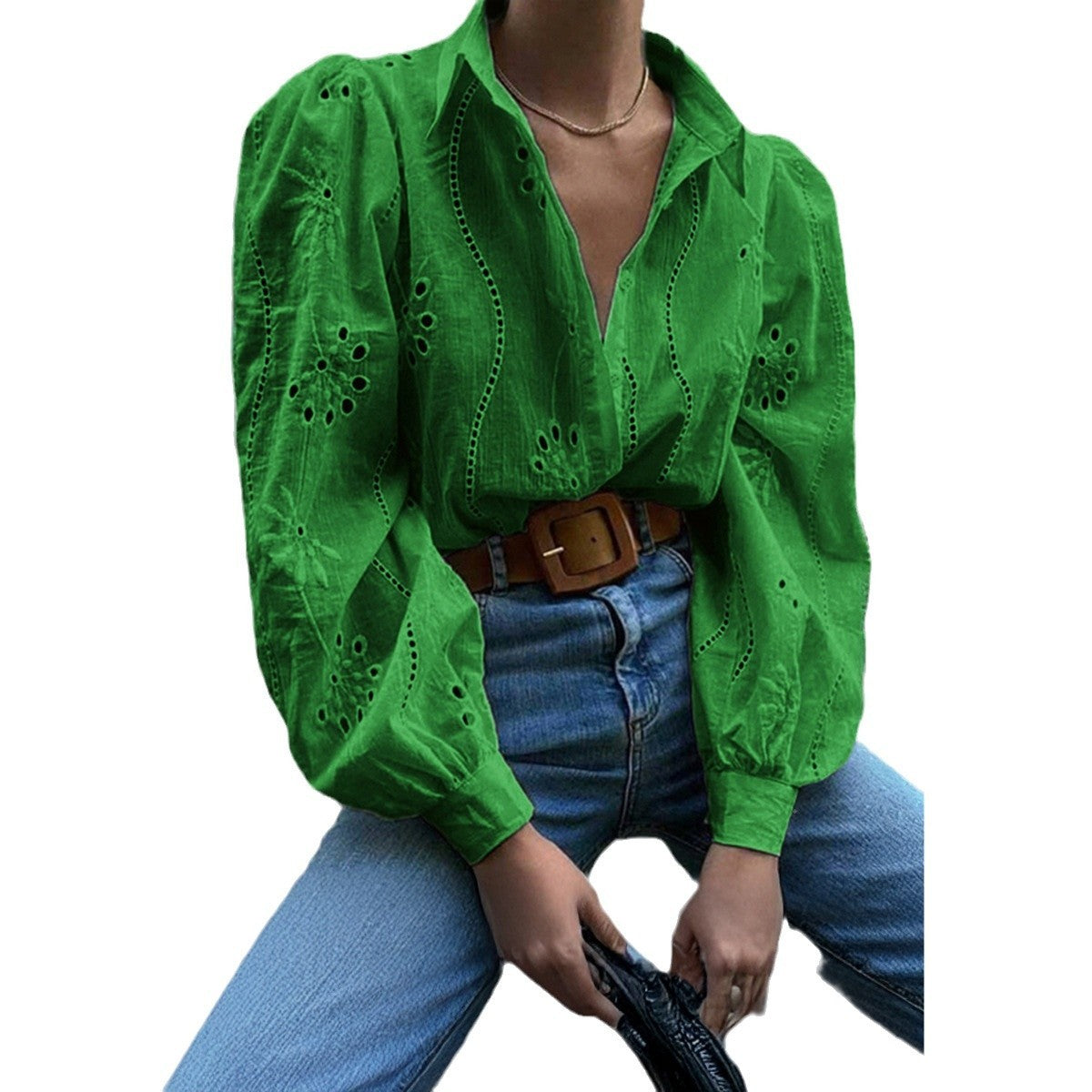 Aeris Whisper Puff Sleeve Cardigan