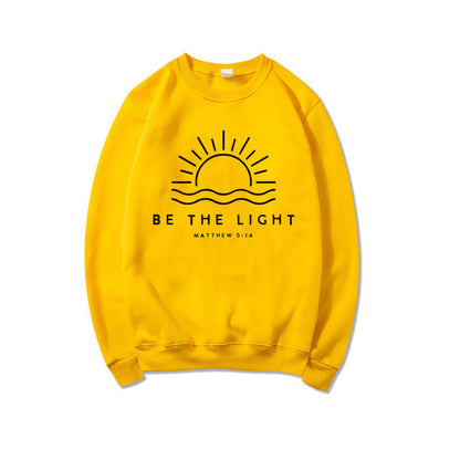 CozyScript Fleece Crew Sweater