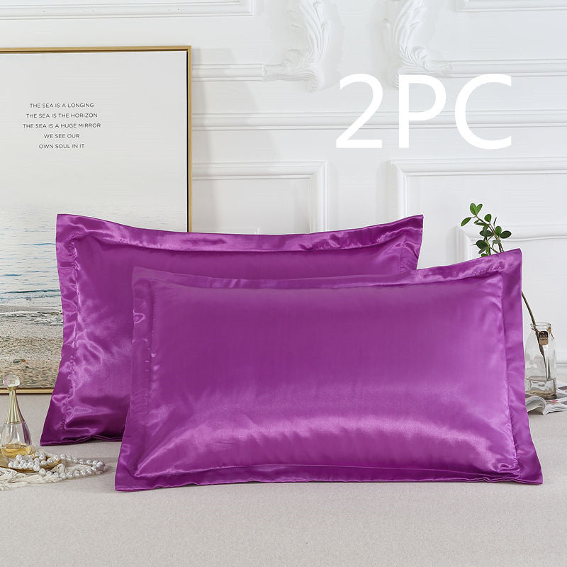 Ice Silk 48x74cm Pillowcase