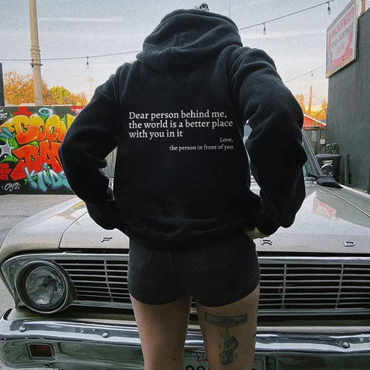PlushScript Unisex Hoodie