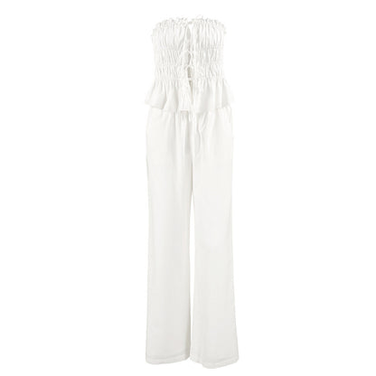 Ivory Breeze Cotton-Linen Set