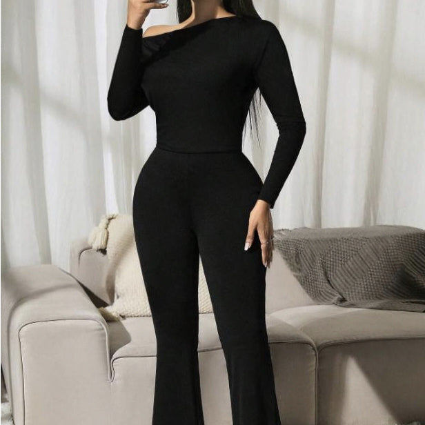 Velora Off-Shoulder Jumpsuit