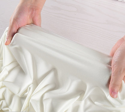 Spandex Milk Silk Knitted Four Sided High Elasticity Fabric