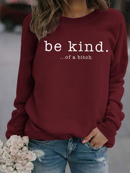 VoguePrint Round Neck Hoodie