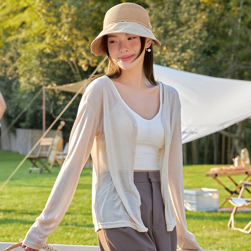 BreezeSilk Sun Protection Cardigan