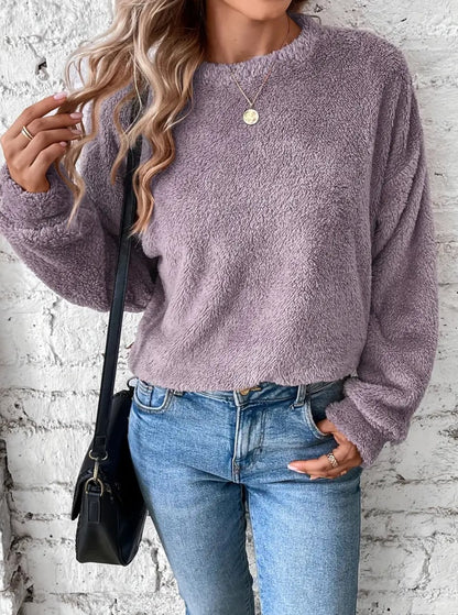 VeluCozy Reversible Fleece Sweatshirt