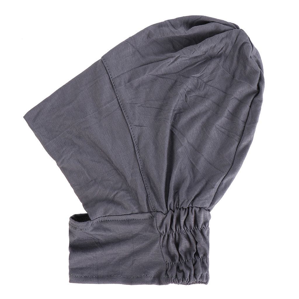 Solid Color Elastic Silk Cotton Four Season Pullover Hat