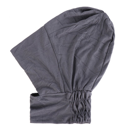 Solid Color Elastic Silk Cotton Four Season Pullover Hat