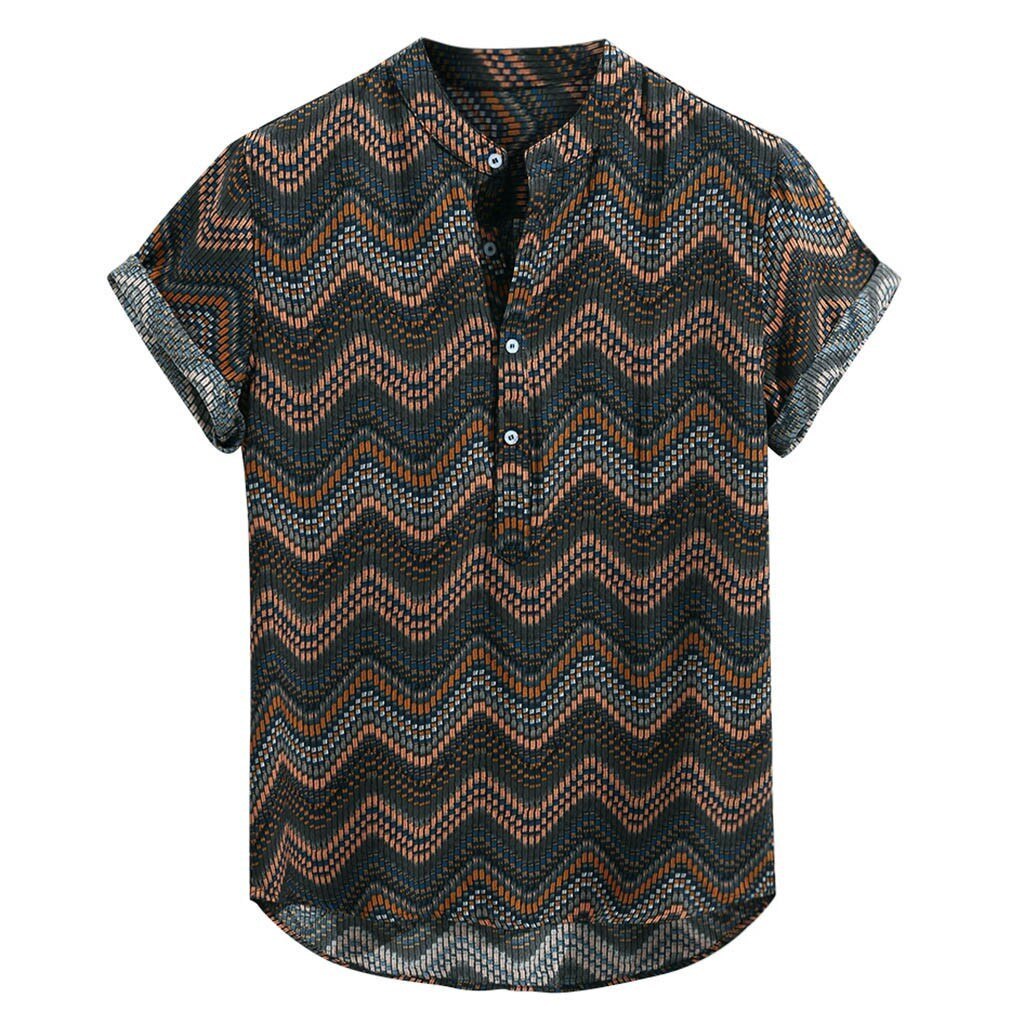Fashion silk lace-up shirt