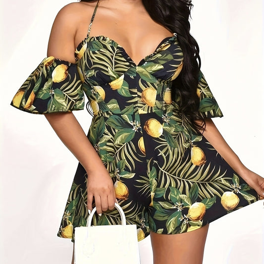 Elysian Escape Off-Shoulder Jumpsuit