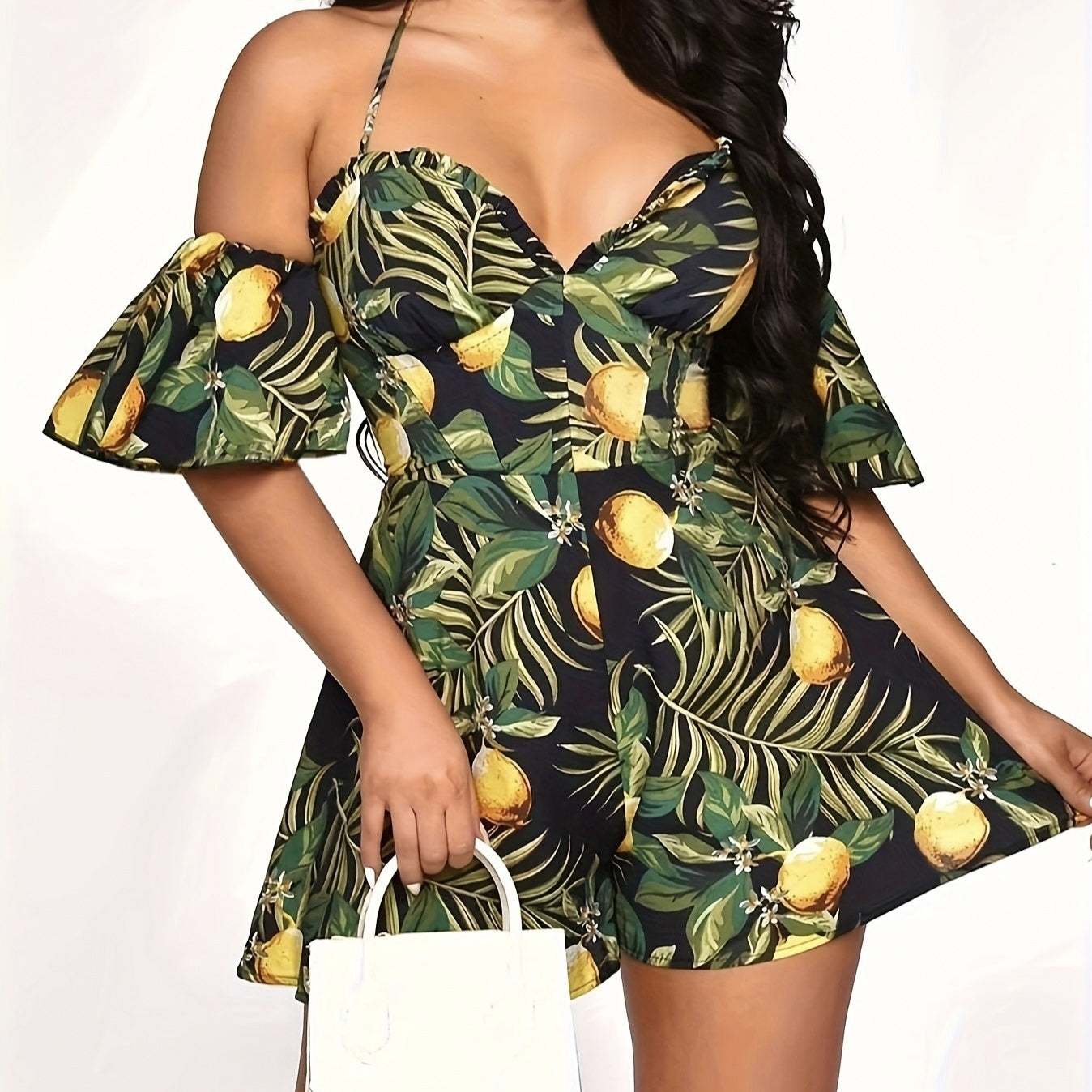 Elysian Escape Off-Shoulder Jumpsuit