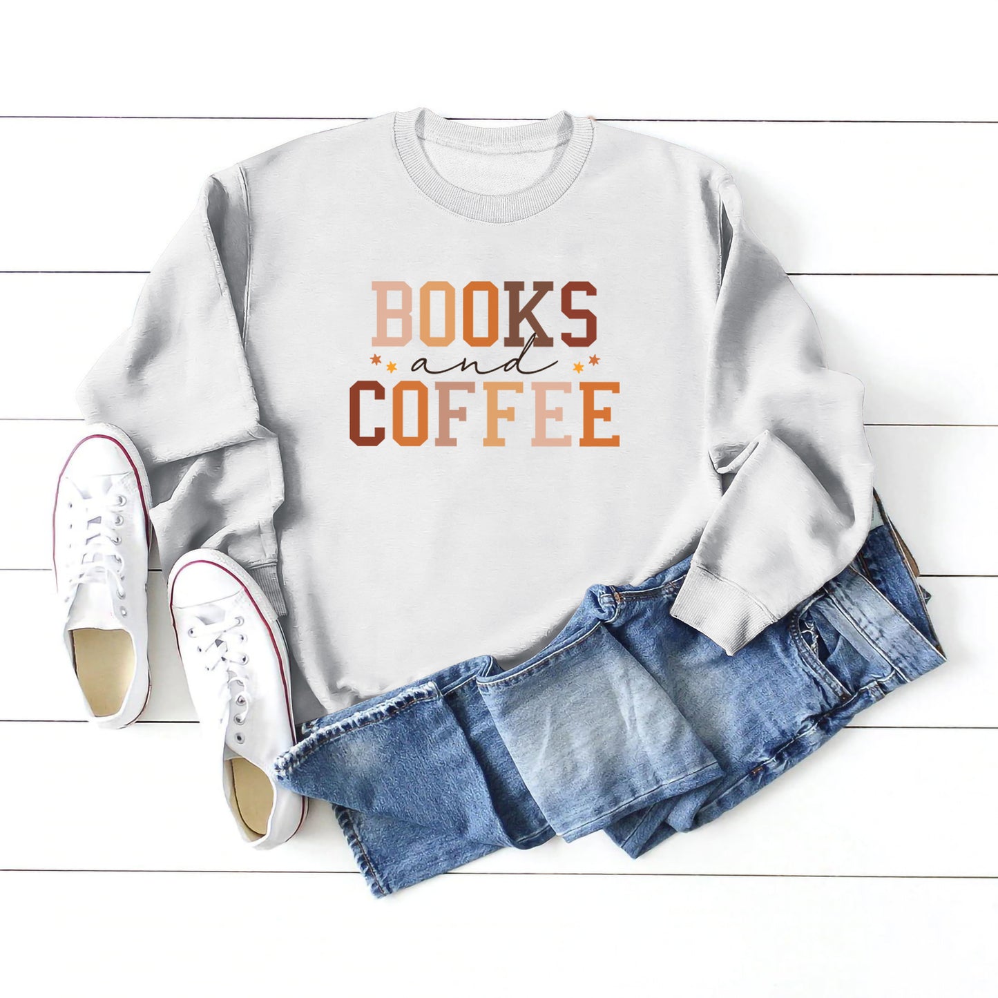 PrintAura™ Round Neck Sweater