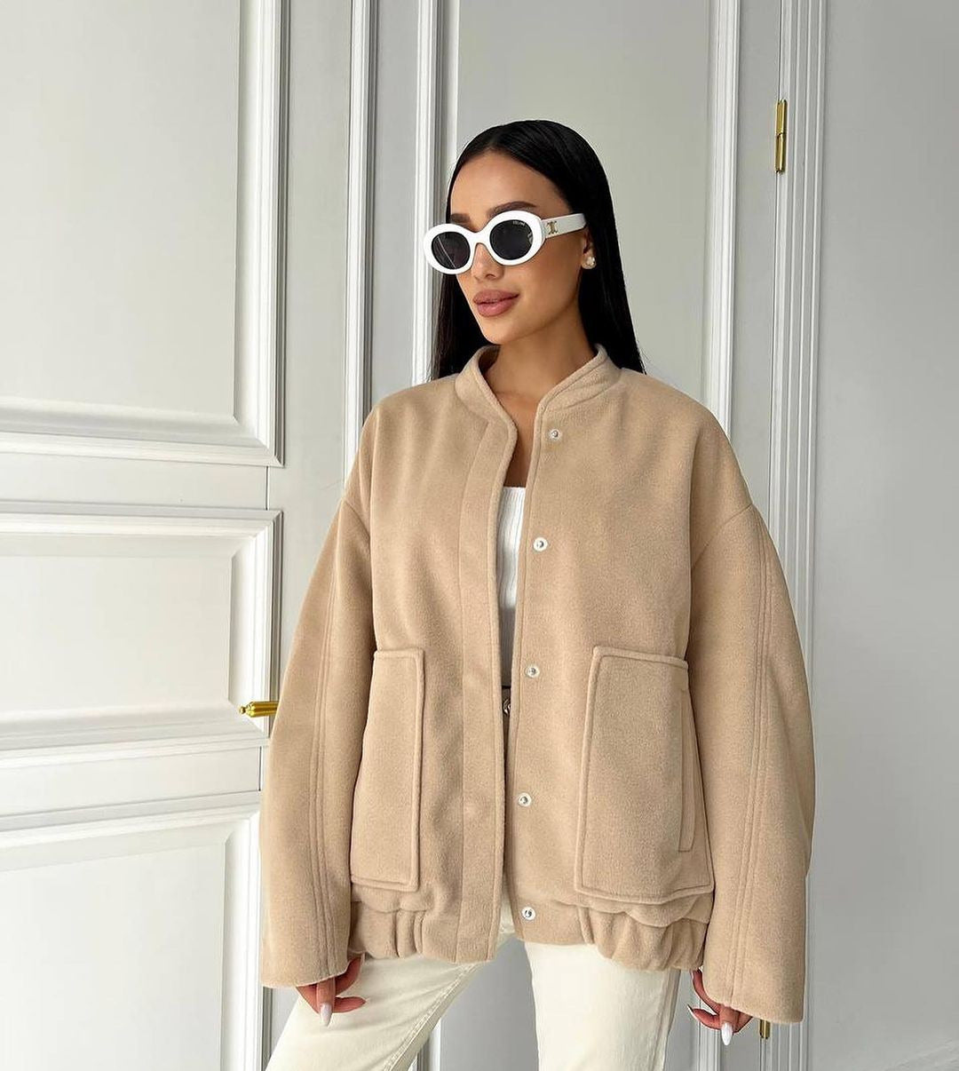 EuroForm Stand Collar Coat