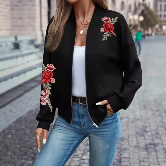 PrintEase Full-Zip Cardigan Coat