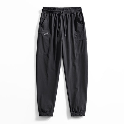 Summer Ice Silk Overalls Thin Breathable