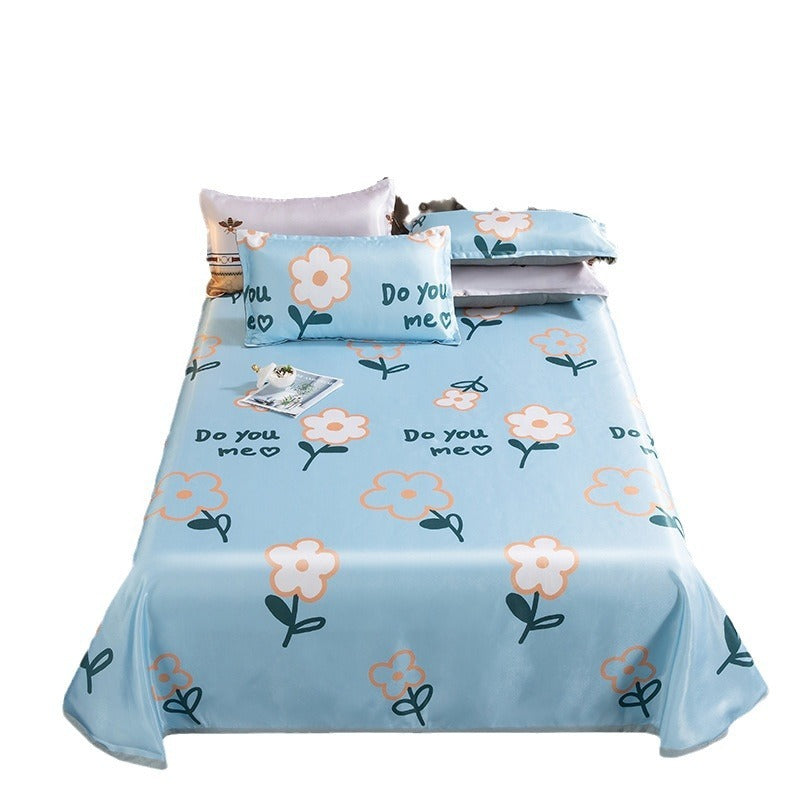 Household Ice Silk Three-piece Set Of Summer Sleeping Mat