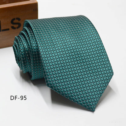 Business Formal Men's Tie Polyester Silk Arrow Type