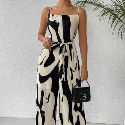 PrintMuse™ Suspender Jumpsuit