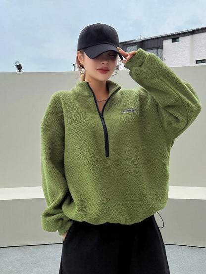 PatchMuse Half-Zip Fleece Pullover
