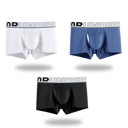 Silk Antibacterial Mesh Xia Bing Silk Breathable Modal Panties