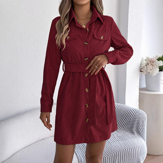 Cordelia Charm Shirt Dress