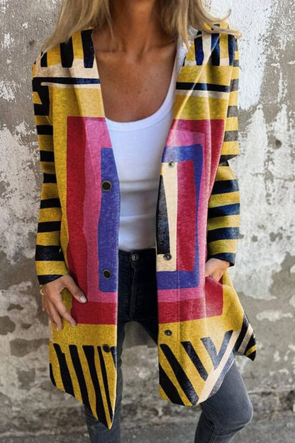 CozyWeave Long Knit Coat