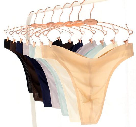 Summer breathable sheet ice silk thong men's thin shorts