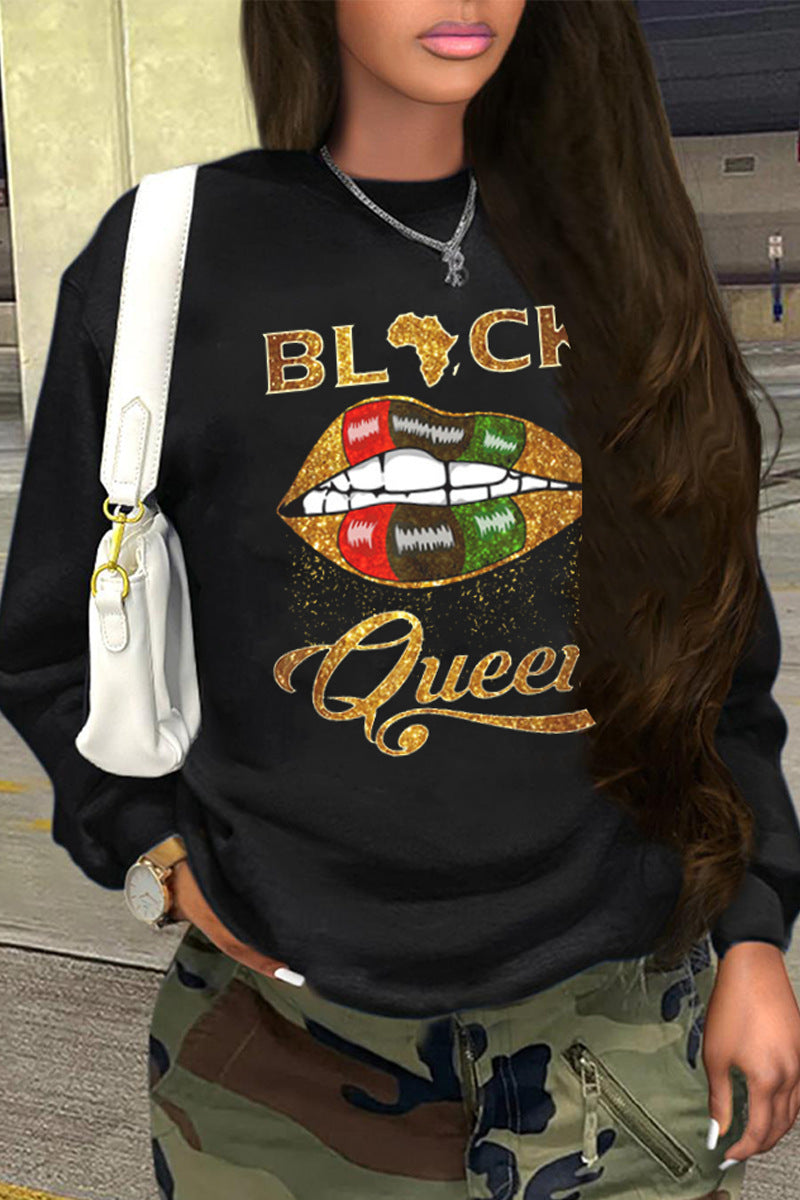 FrostPrint Relaxed Sweater