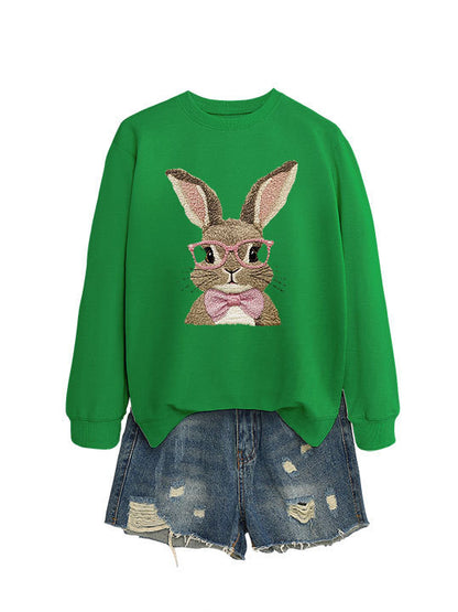 CinnaHop Bow Bunny Sweatshirt